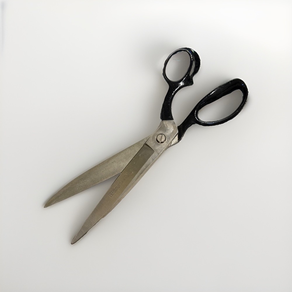 Vintage WISS INLAID 12" Scissors No 22W Dressmaker- Pre Owned
